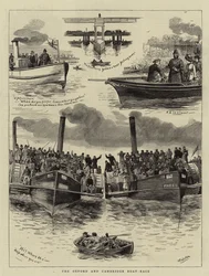A corrida de barcos de Oxford e Cambridge